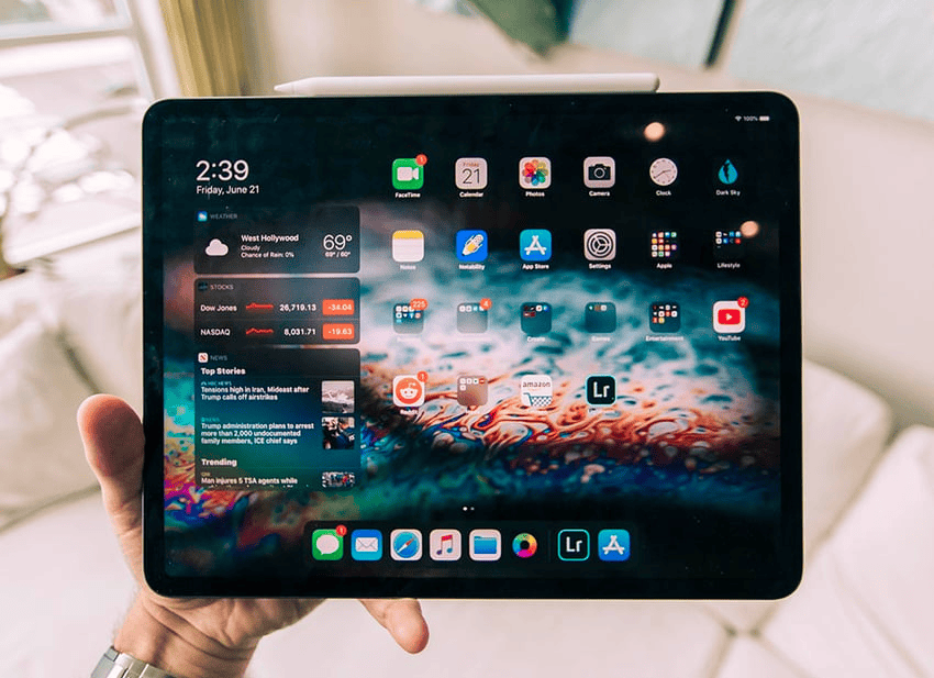 Apple had started using glassmorphism long before it became a trend.