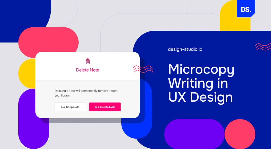 Microcopy Writing in UX Design