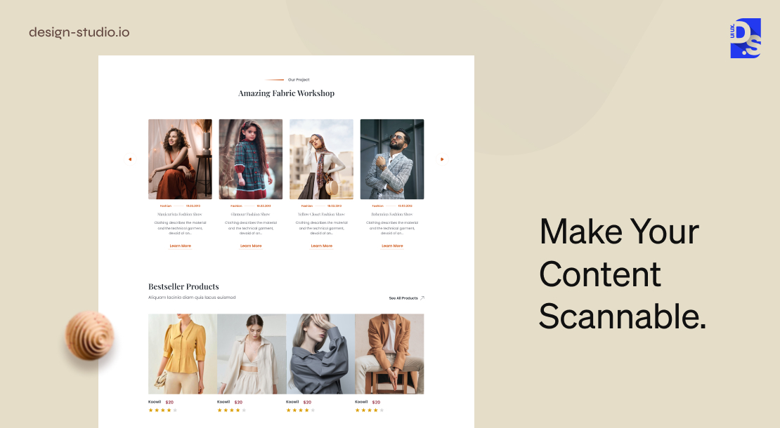 Make Your Content Scannable