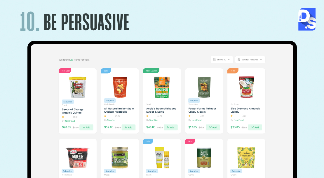 Be Persuasive