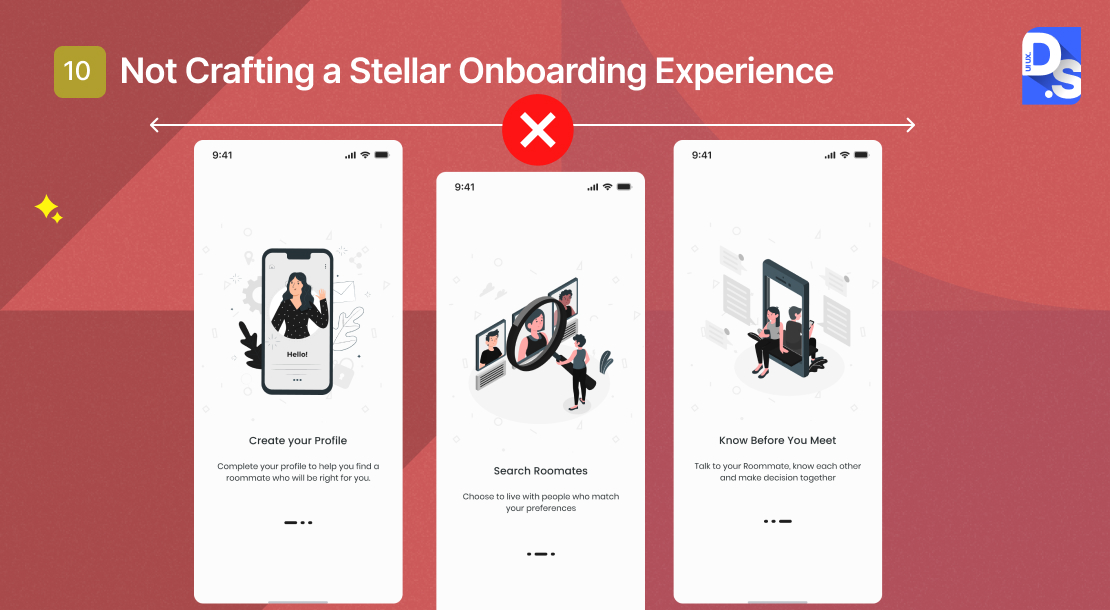 Not Crafting a Stellar Onboarding Experience