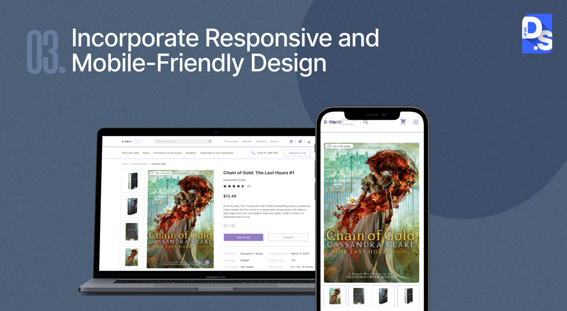 Responsive and Mobile-Friendly Design