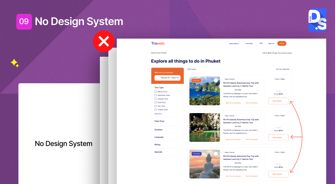 No Design System