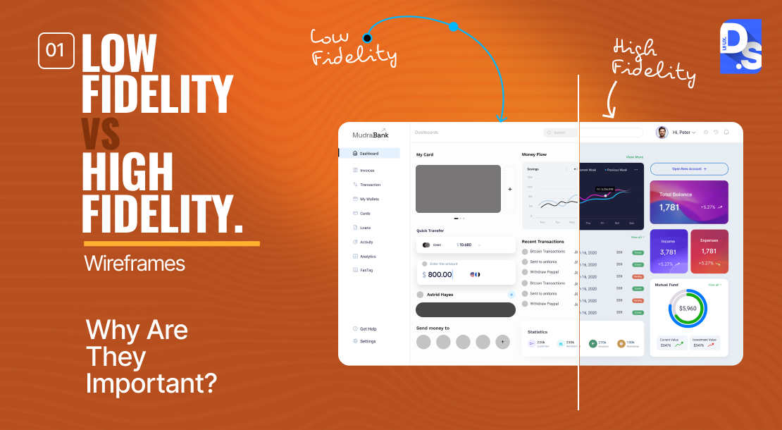 Low Fidelity vs High Fidelity Wireframes and Why Are They Important?