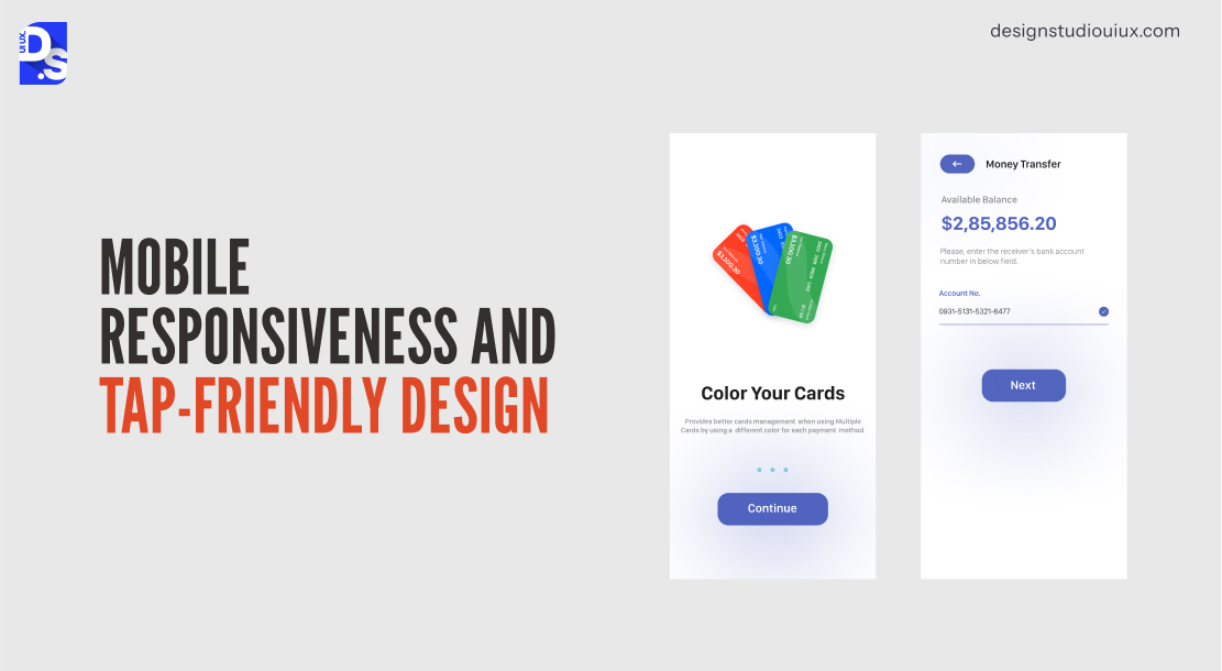 Mobile Responsiveness and Tap-Friendly Design