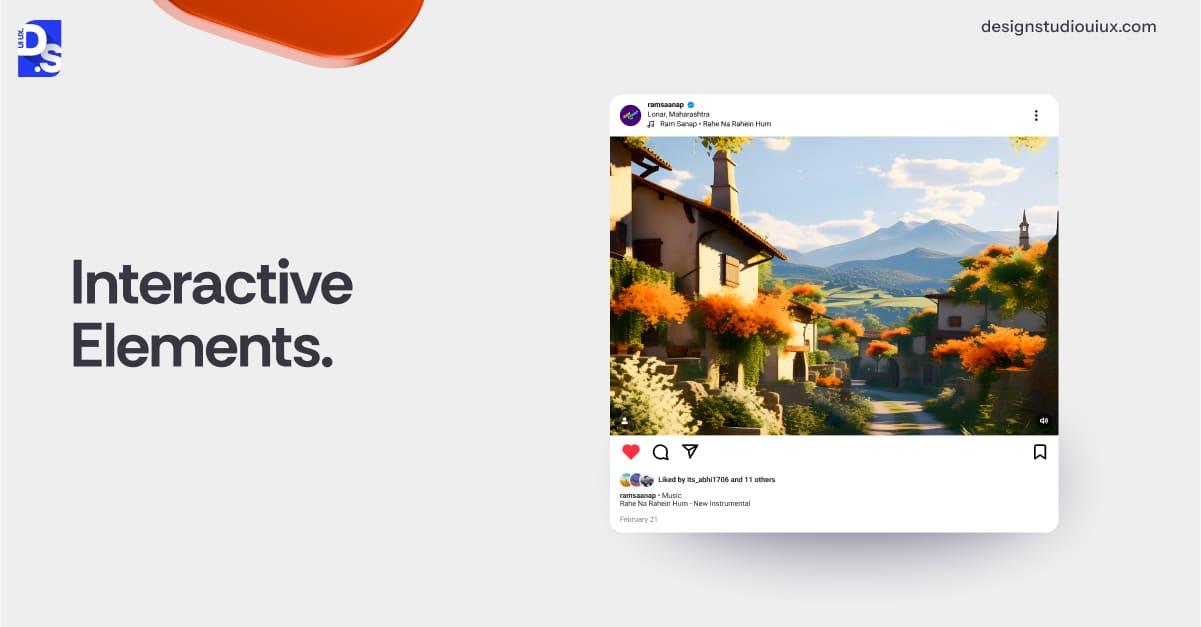 interactive elements